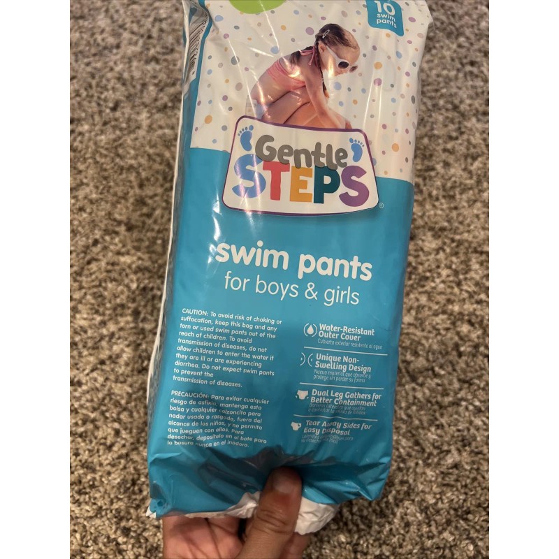 Gentle Steps Swim Pants/Diapers For Boys & Girls Size L