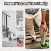 Thickened Stair Edge Trim - 20FT Rubber Stair Nosing, Non-Slip