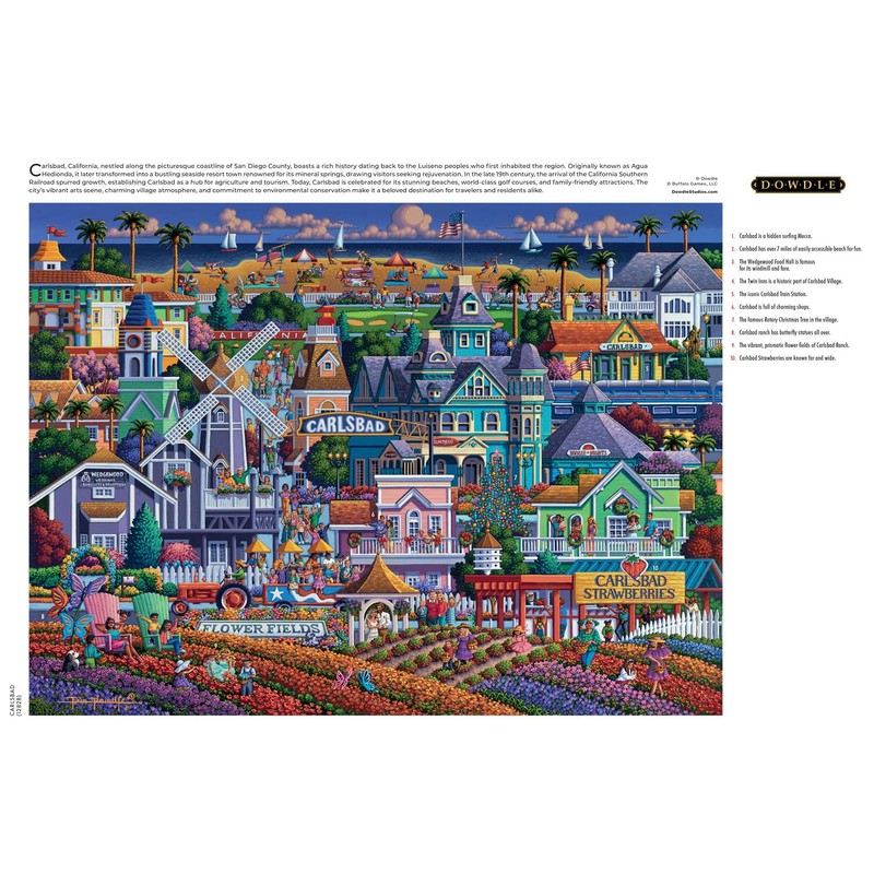 Buffalo Games - Eric Dowdle - Carlsbad - 1000 Piece