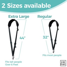 HiiGuy - Correa acolchada ajustable para todas las cámaras SLR y DSLR, correa de cuello y hombro, 32 pulgadas de largo, con montaje de tornillo, correa de seguridad