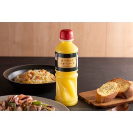Garlic Butter Sauce - Great for Garlic Bread, Pasta, Potatoes, Fish and Seafood Dishes. Delicious Dipping Sauce and Marinade - Never Hardens Even in Cold Storage - 1.1L bottle