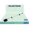 Vinland Marine Pontoon Flag Pole Kit for Ø7/8"~1-1/4" Round/Square Tubes,