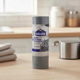 Bolsas Para Basura All Day House Con Cintas Medianas 15 Pz                                                                                            