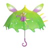 Kidorable Green Fairy Umbrella for Girls w/Fun Magic Wand Handle