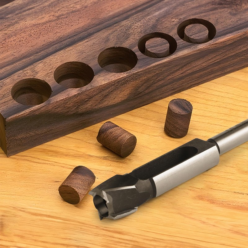 SWAWIS Dowel Tenon Drill Diameter 15 mm, High Carbon Tenon
