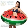LTG 7997141 Extra Large Watermelon Float, Swimming Ring for Adults,