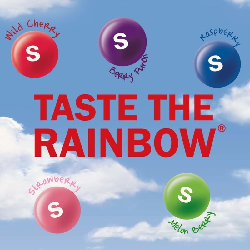 SKITTLES Wild Berry Chewy Candy Bulk – Share Size, 4