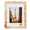 Concepts (Set Of 4 11x14 Burl Wood Picture Frames Matted