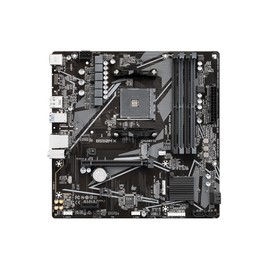 GIGABYTE B550M K Motherboard, Supports AMD AM4 Ryzen 5000 Processors, Micro-ATX, DDR4, Dual M.2, SATA 6Gb/s, Realtek GbE LAN, PCIe 4.0