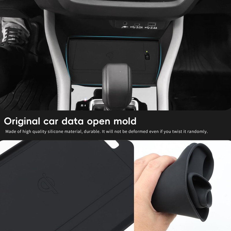 auovo Center Console Wireless Charging Mat Compatible with Subaru Forester