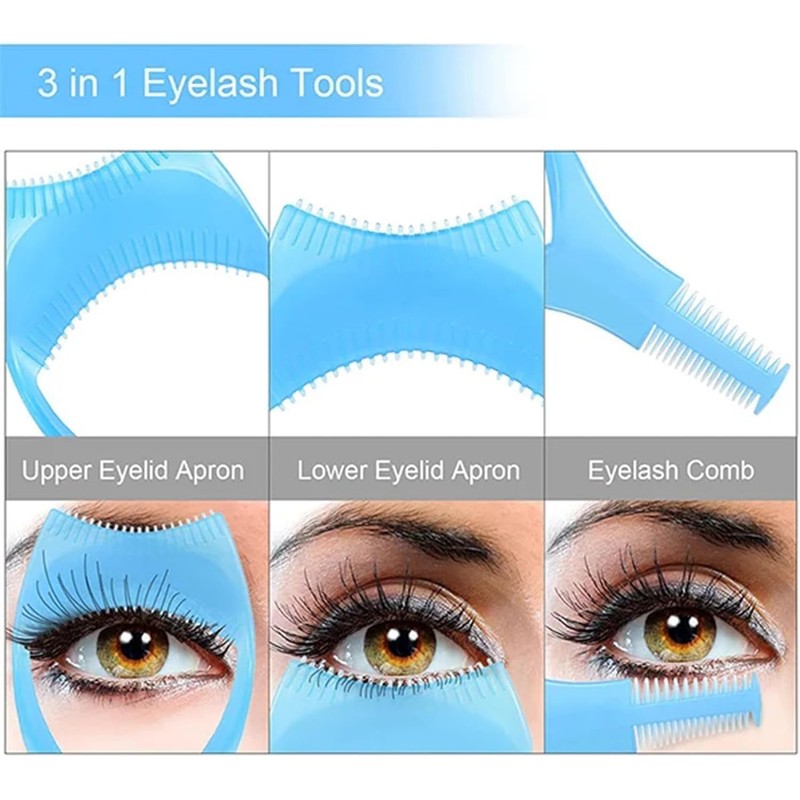 Yutdiery Mascara Lash Guard, 3 In 1 Eyelashes Tools Mascara