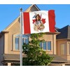 Canada Native American Flag,3x5 FT First Nations Leader Indian Flag,36x60