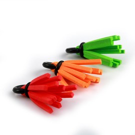 Andux 12pcs/set Fly Fishing Float Drift Float Indicators Foam Streams Drift Hook Positioning Floats Pack of 12 Foam Bite Alarm FDFP (Colour is Random)