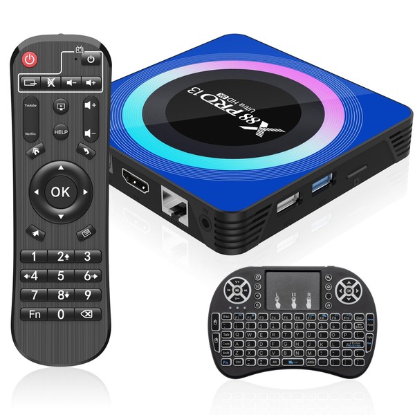Android 13.0 TV Box, Android Box with 4GB RAM 32GB