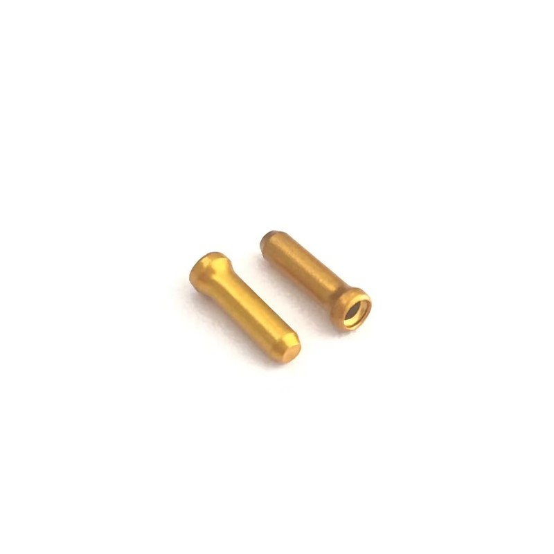 50pcs Audio Fan Shift Brake Wire End Caps Inner End