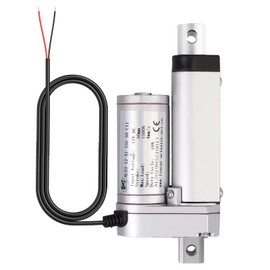 Justech 12V Heavy-Duty Linear Actuator 330LBS/1500N-2inch/50mm Silent Waterproof IP54 Electric Actuator with Mounting Brackets for Electric Window, RV Adjustments, Solar Trackers, Industrial Machinery