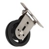 Pulley Wheel Bidirectional Rust Proof Silent Rotation Traction Wheel for