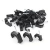 (50 Pack) TMKOOL 1 inch Half J Clamp J-Hook with