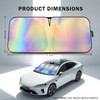 Laser Car Windshield Sun Shade | Reflector Sunshade Offers Ultimate