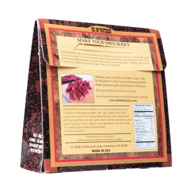 Hi Mountain Jerky Seasoning and Cure Kit | ORIGINAL BLEND | Beef Jerky Seasoning | Perfect for Beef, Venison, Elk, & Deer | Seasons up to 15 lbs. of Meat (1 Box)