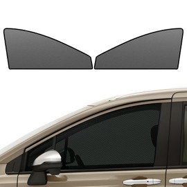 BLUESEATEC Honda Freed 3rd Generation GT Series Blackout Mesh Curtain Magnetic Sunshade R6.6 - Current GT1/2/3/4/5/6/7/8 Sides, Driver Passenger Seat Sunshade 2 Pieces