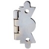 Merriway BH06197 (4 Pcs) Butterfly Hinge Chrome Plated 50mm -
