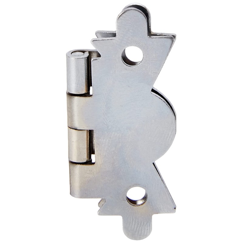 Merriway BH06197 (4 Pcs) Butterfly Hinge Chrome Plated 50mm -