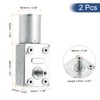 MECCANIXITY 2 Pcs DC 12V 2 RPM Reversible Worm Geared