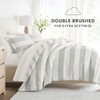 LINENS & HUTCH Bedding Bundle, Patterned Microfiber Comforter Set and