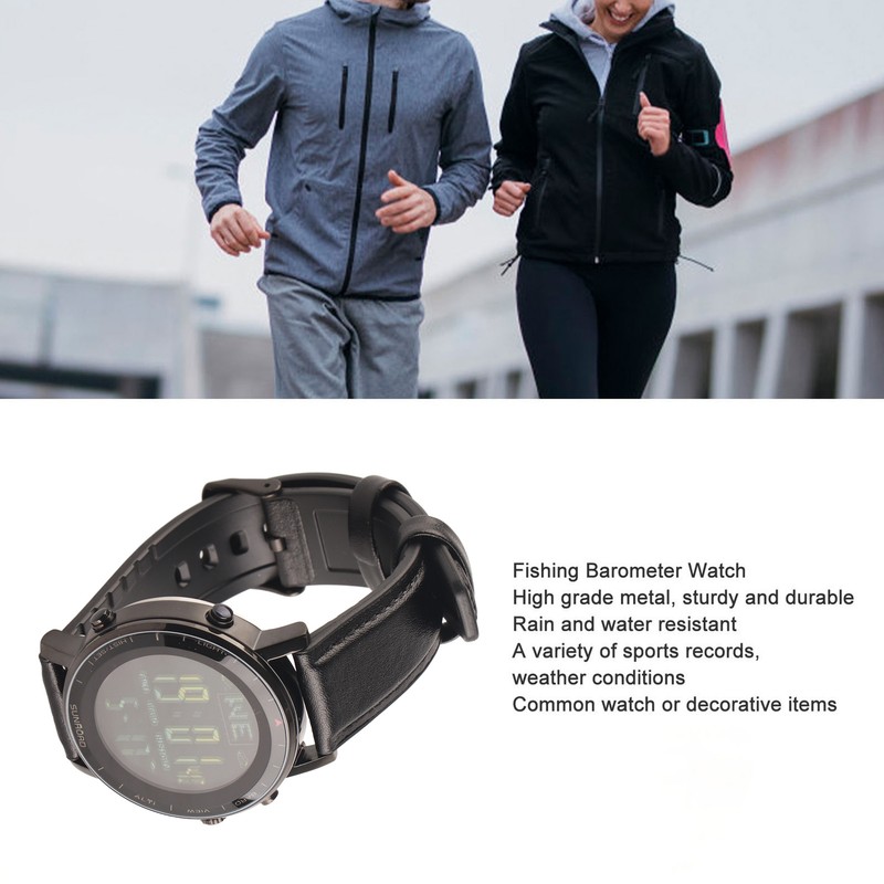 Fishing Barometer Watch Altitude Compass Indicator Mountaineering Outdoor Sports Wrist
