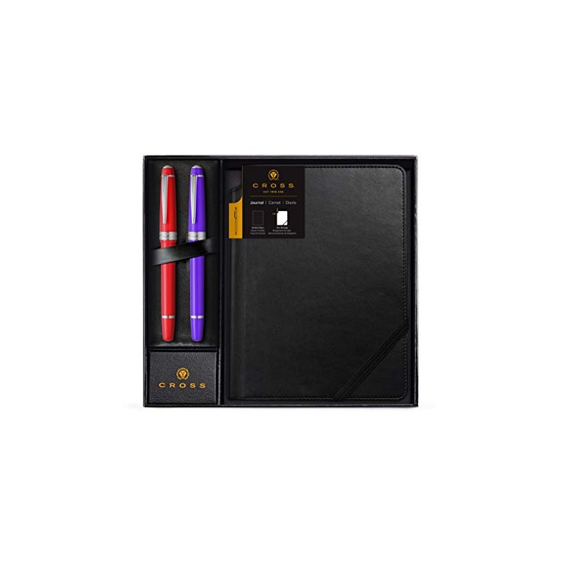 Cross Dotted Journal Set Black (Pack of 1)