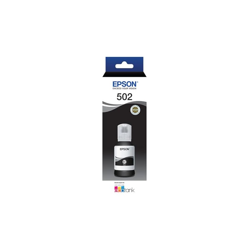 Epson T502 - EcoTank - Black Ink Bottle for EcoTank