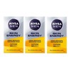 NIVEA MEN Skin Energy Feuchtigkeitsspendende Gesichtscreme im 3er Pack (3 x 50 ml), vitalisierende Gesichtscreme für Herren, energetisierende Gesichtscreme, angereichert mit 100% natürlichem Koffein