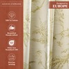 Maison d'Hermine Curtains for Living Room 100% Cotton 124 inch