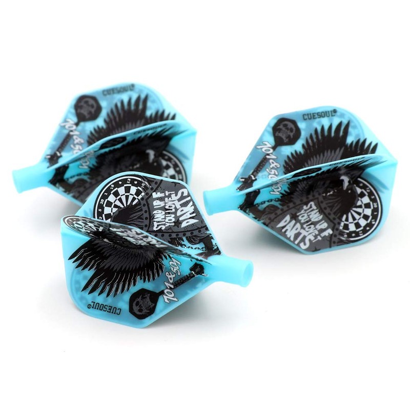 CUESOUL TERO AK4 Dart Flights Standard Shape with Attractive Pattern,