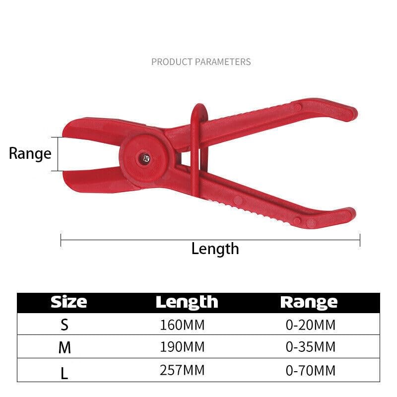 AIMALL 3 PCS Hose Clamp Kit Line Pipe Pliers Set