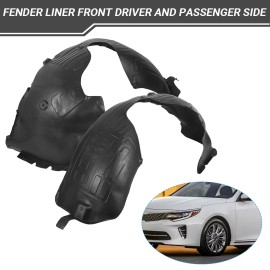 Unbranded Fender Liner For 2016-2018 Kia Optima Set Front Driver and Passenger Side