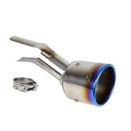 Rosso Modelo MARVELOUS T1 Muffler Cutter for Hustler MR92S 2WD NA, Flare Crossover MS92S Tough Wild Compatible, Titanium Outlet