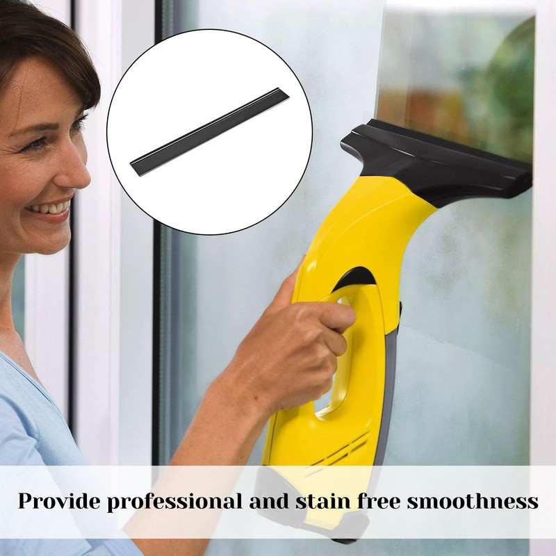 4pcs Replacement Rubber Lips for Karcher Window Vac 280MM Replacement