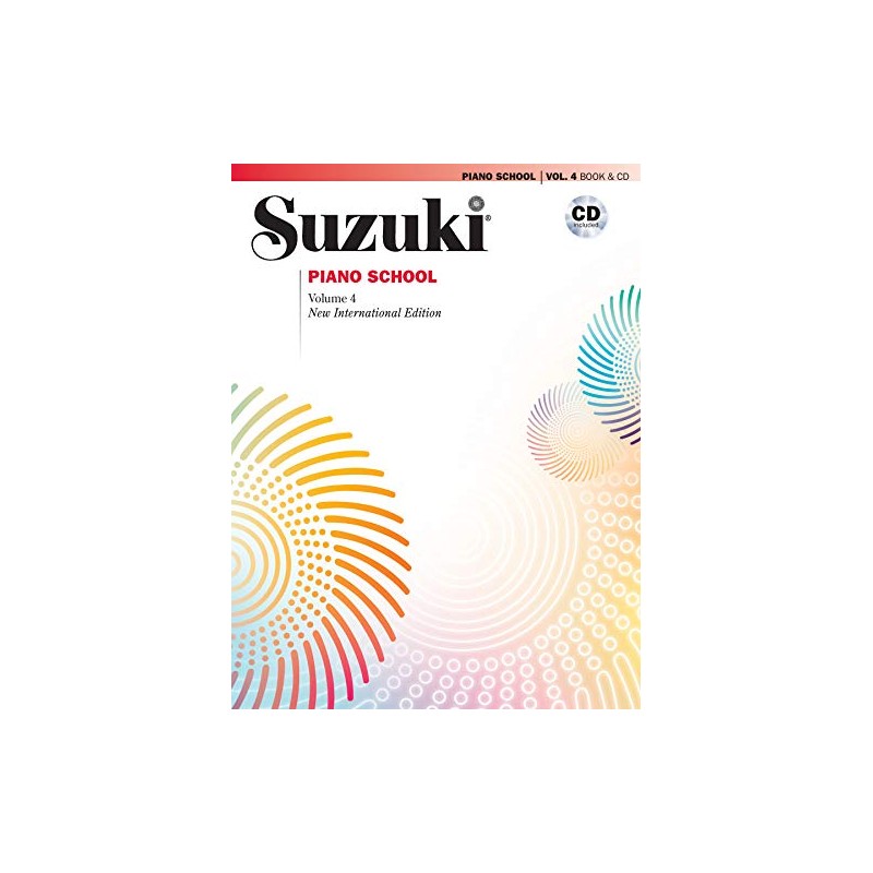 Suzuki Piano School, Vol 4 (Book & CD)