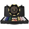 HEITOK Clay Poker Chip Set for Texas Holdem, 300pcs 14g