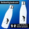 Huuraa Stainless Steel Drinking Bottle Golf Silhouette Gift 500 ml