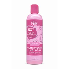 Pink Oil Moisturizer Hair Lotion 12oz / 355ml Bonus – Deep Moisturising Hair Lotion for Dry & Damaged Hair – Adds Shine, Softness & Manageability For Natural & Relaxed Hair