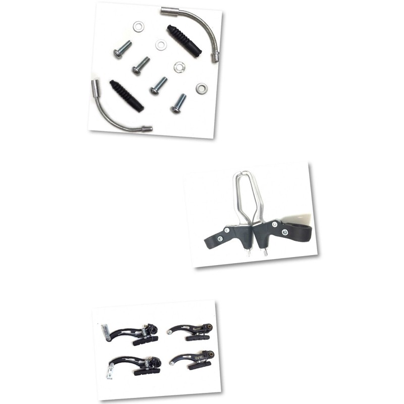 eRadius BMX Mountain Bike V Brakes Set | Alloy Levers