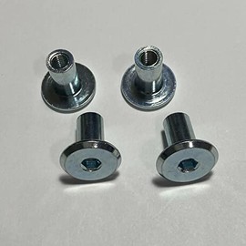 Nut Metric Sleeves Part # 100673 (4 Pack) for IKEA Furniture Hardware Fittings Replacement