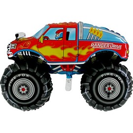 28 "Monster Truck geformter Folienballon (CS84)