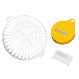 YuJianShengHong 3pcs DIY Microwave Potato Chip Crisp Slicer, Potato Maker,Chips Baking Set, for Kitchen Fruits and Vegetables Baking Gadget