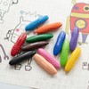 12 Colors Peanut Crayon Chalks for Kids Graffiti Painting Crayon