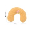 Hohopeti 4pcs U Shaped Cat Neck Pillows Soft Plush Cotton