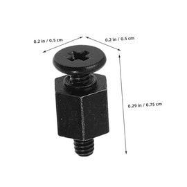 TEHAUX 12pcs Head Screws for Motherboard Mounting Compatible with Asus SSD Sturdy Computer Screws for Efficient Installation and Secure Fit